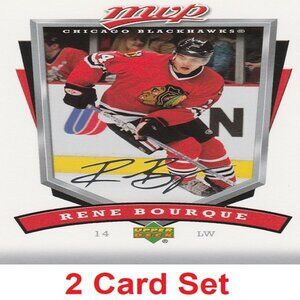 Rene Bourque Hockey Card Collection